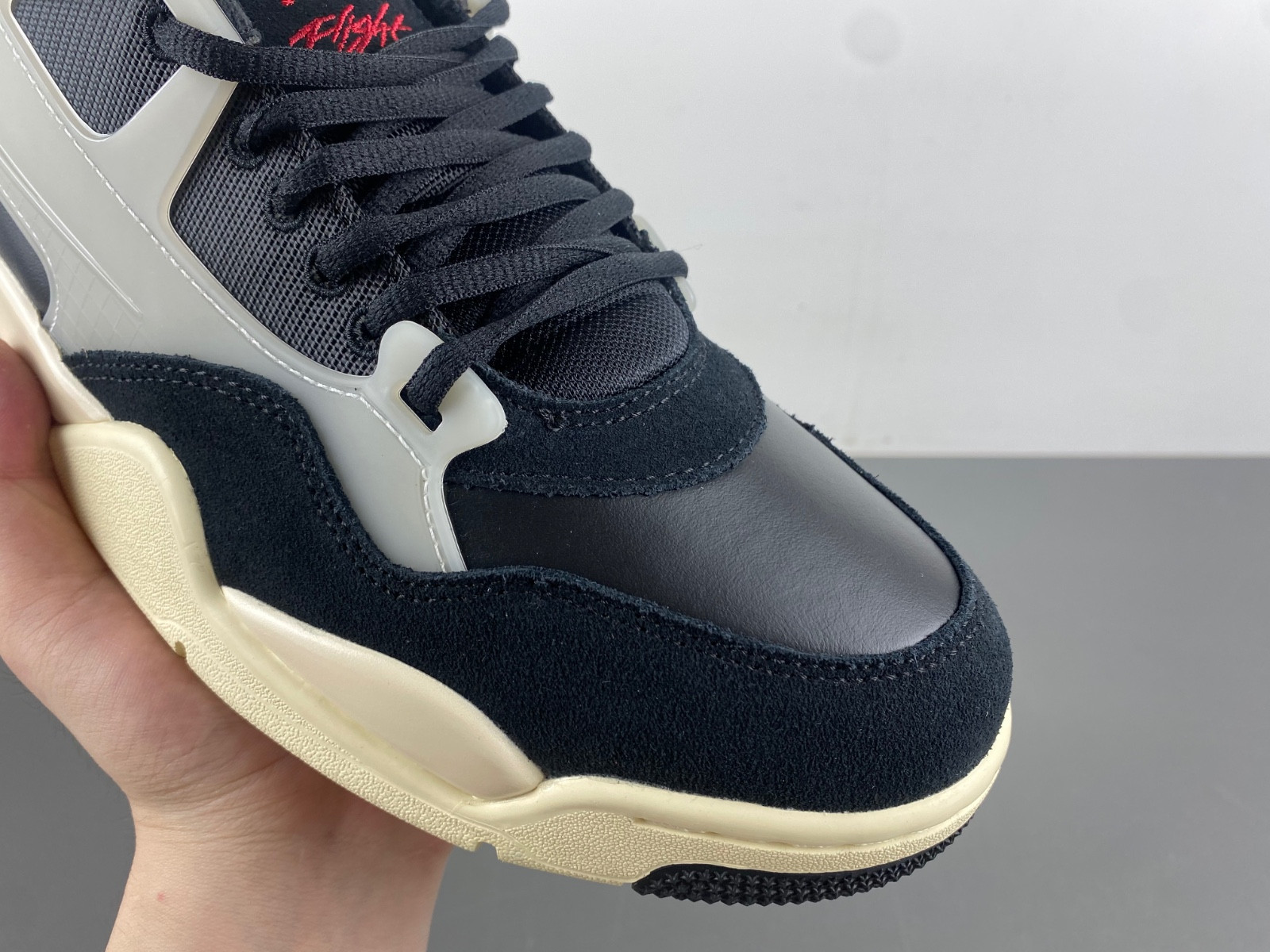 Air Jordan 4 RM GS "Black/Coconut Milk" FQ7939-006
