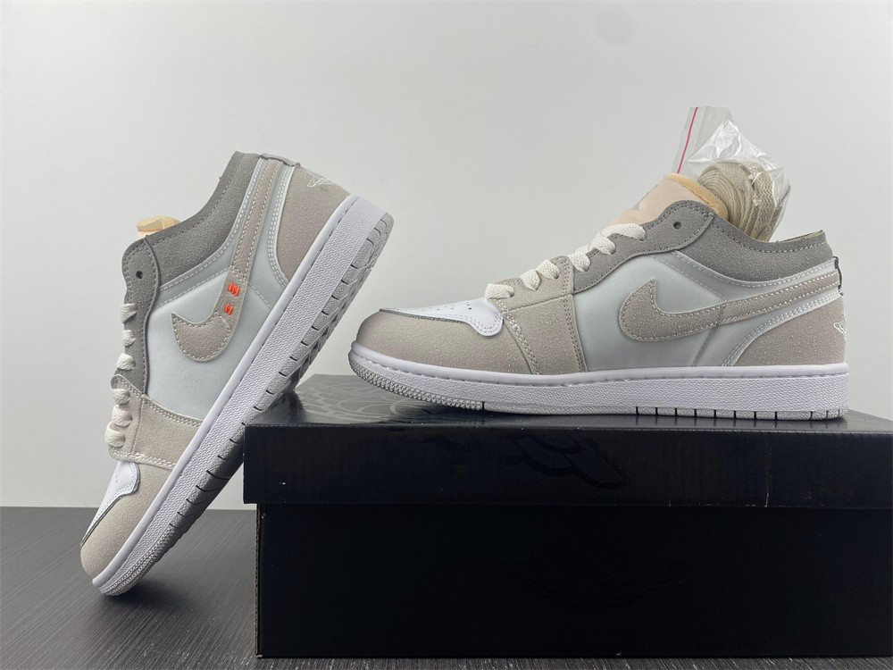 Air Jordan 1 Low Inside Out White Phantom  DN1635-100