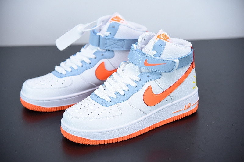 NIKE AIR FORCE 1 HIGH BE KIND WHITE RED DC2198-100