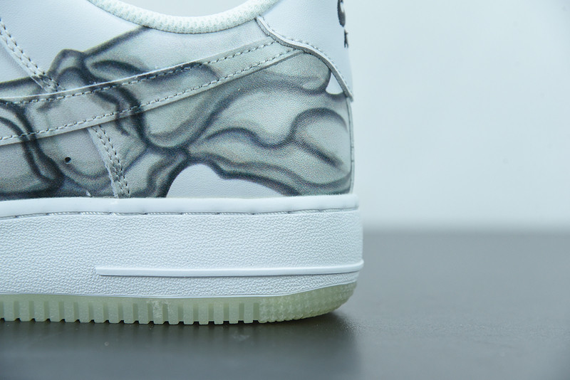 NIKE AIR FORCE 1 LOW SKELETON HALLOWEEN (2018) BQ7541-100