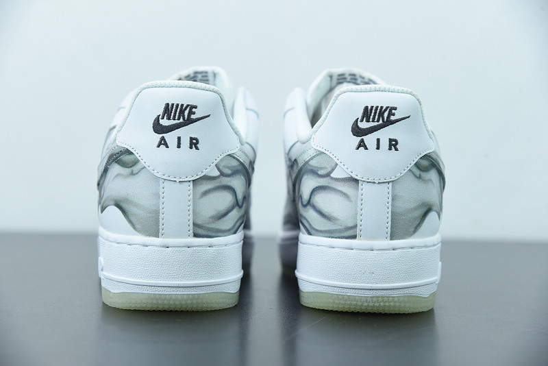 NIKE AIR FORCE 1 LOW SKELETON HALLOWEEN (2018) BQ7541-100