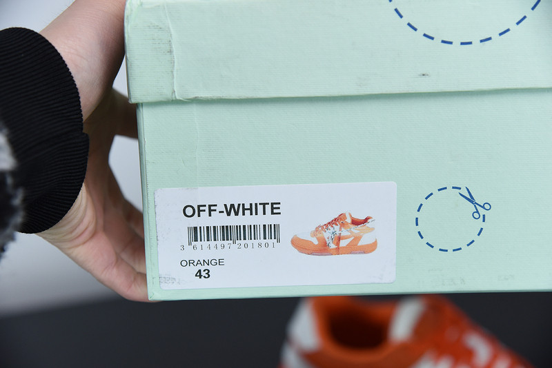 OF™ C/O VIRGIL ABLOH OUT OF OFFICE LOW-TOP LEATHER SNEAKERS ‘OOO“