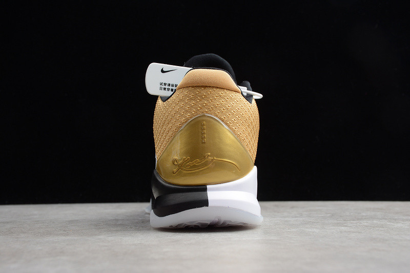NIKE ZOOM KOBE V PROYRO BLACK MONTH WHITE GOLD CT8044-100