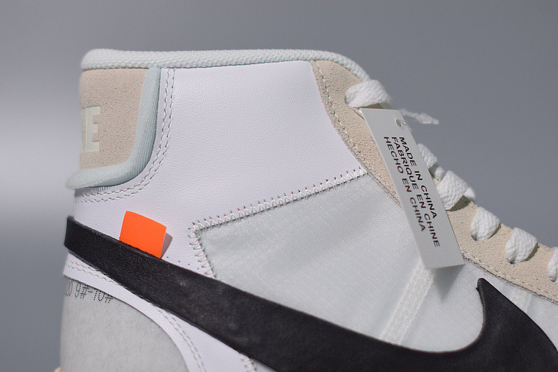 NIKE OF BLAZER MID THE TEN 10 VIRGIL ABLOH AA3832-100