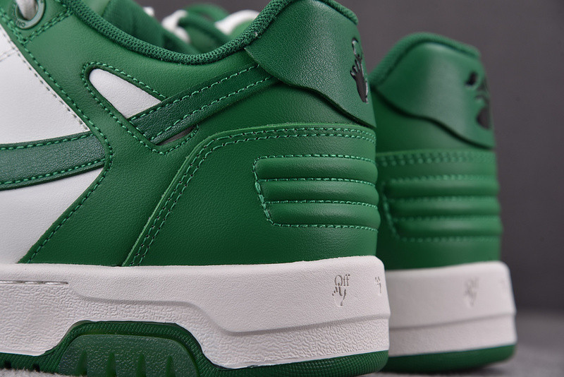 OF™ C/O VIRGIL ABLOH OUT OF OFFICE LOW-TOP LEATHER SNEAKERS ‘OOO“
