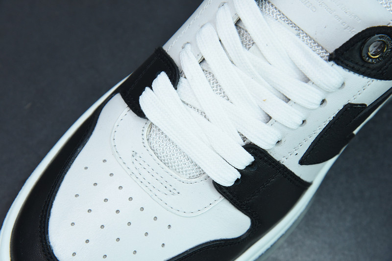 OF™ C/O VIRGIL ABLOH OUT OF OFFICE LOW-TOP LEATHER SNEAKERS ‘OOO“