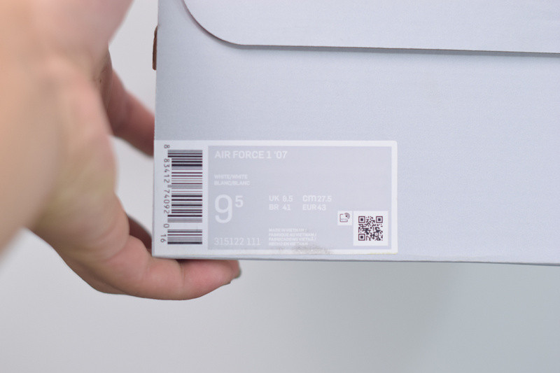 NIKE AIR FORCE 1 LOW WHITE 315122-112