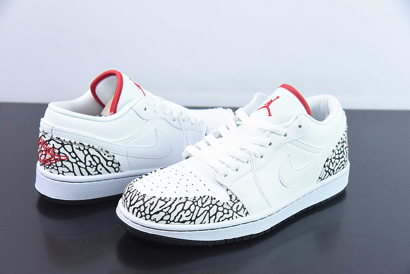 Air Jordan 1 Phat Low Cement Grey 338145-162
