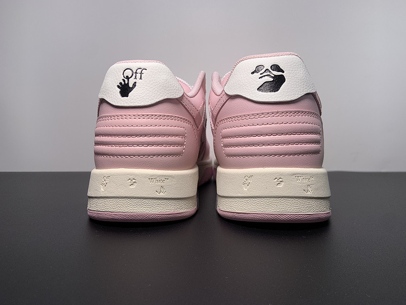 OF™ C/O VIRGIL ABLOH OUT OF OFFICE LOW-TOP LEATHER SNEAKERS ‘OOO“
