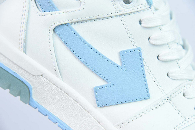 OF™ C/O VIRGIL ABLOH OUT OF OFFICE LOW-TOP LEATHER SNEAKERS ‘OOO“