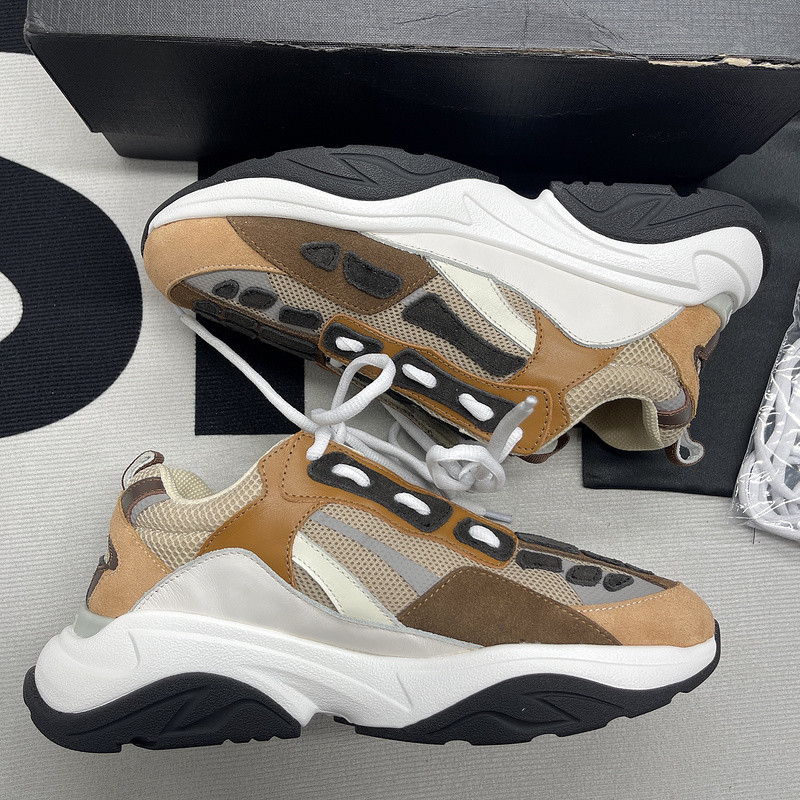 AMIRI BONE RUNNER LOW-TOP SNEAKERS