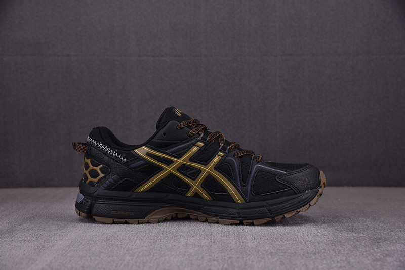 ASICS Gel‑kahana 8 Retro Wear‑Resistant Trail Black Brown 