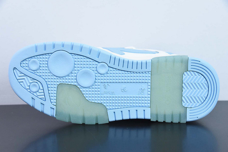 OF™ C/O VIRGIL ABLOH OUT OF OFFICE LOW-TOP LEATHER SNEAKERS ‘OOO“