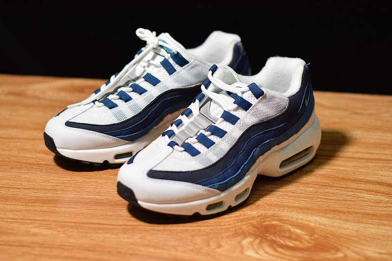 NIKE AIR MAX 95 WHITE SLATE BLUE 554970-131