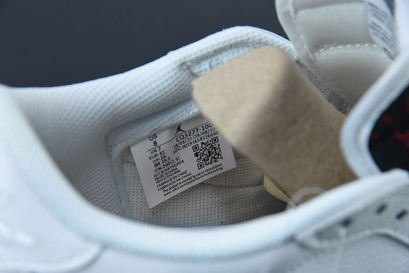 Travis Scott x Fragment x Nike Air Jordan 1 Low Cream White Blue CQ3277-100