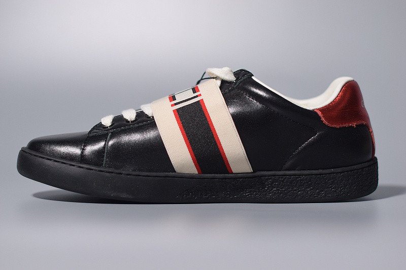 G*u*i ace embroidered low-top sneaker