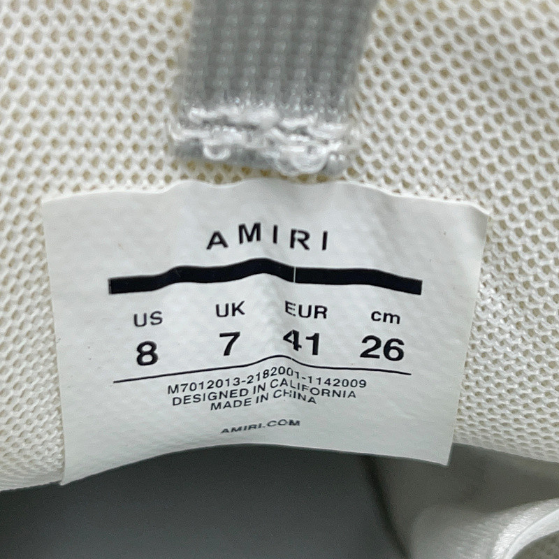 AMIRI BONE RUNNER LOW-TOP SNEAKERS
