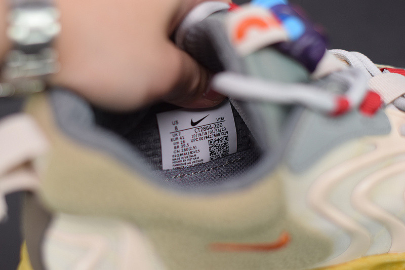 TRAVIS SCOTT’S NIKE AIR MAX 270 REACT “CACTUS TRAILS” CT2864-200