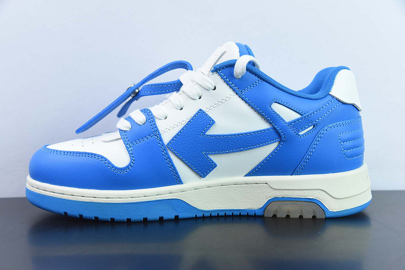OF™ C/O VIRGIL ABLOH OUT OF OFFICE LOW-TOP LEATHER SNEAKERS ‘OOO“