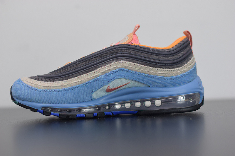 NIKE AIR MAX 97 “CORDUROY PACK” BLUE/ GRAY CQ7512-046
