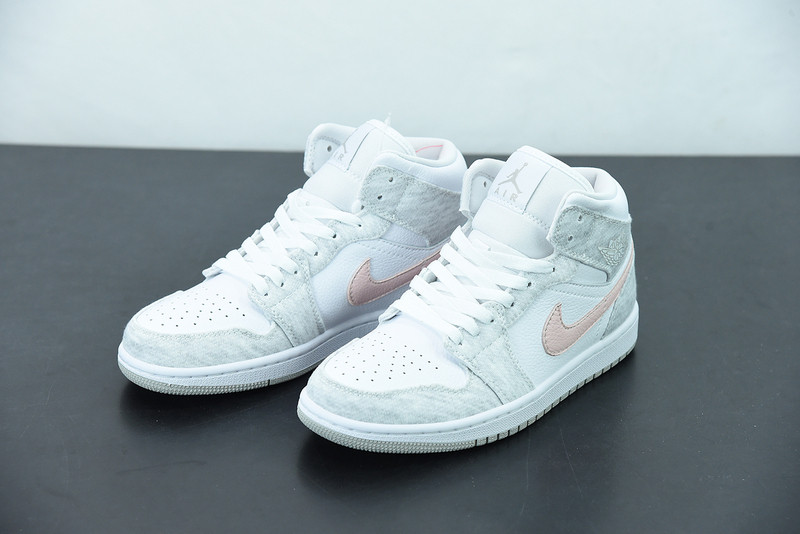 AIR JORDAN 1 MID SE LIGHT LRON ORE DN4045-001