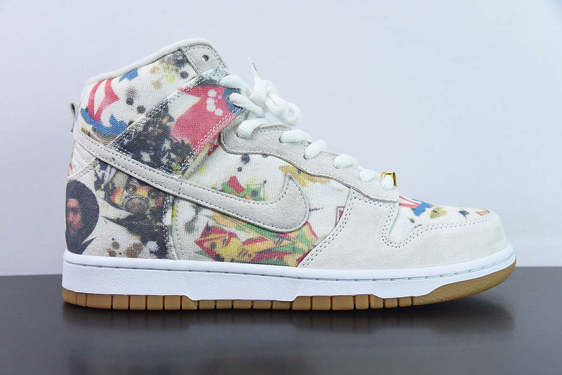 Supreme x Nike SB Dunk High Rammellzee FD8779-100