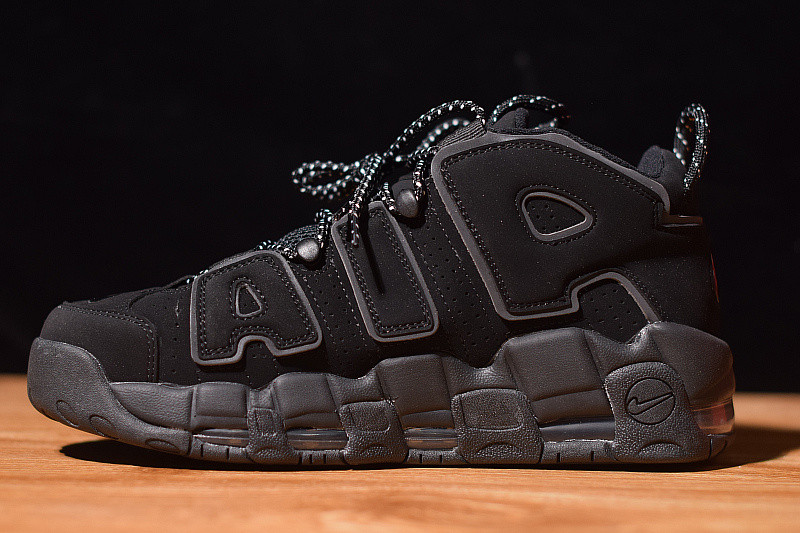 NIKE AIR MORE UPTEMPO "BLACK REFLECTIVE" 414962-004