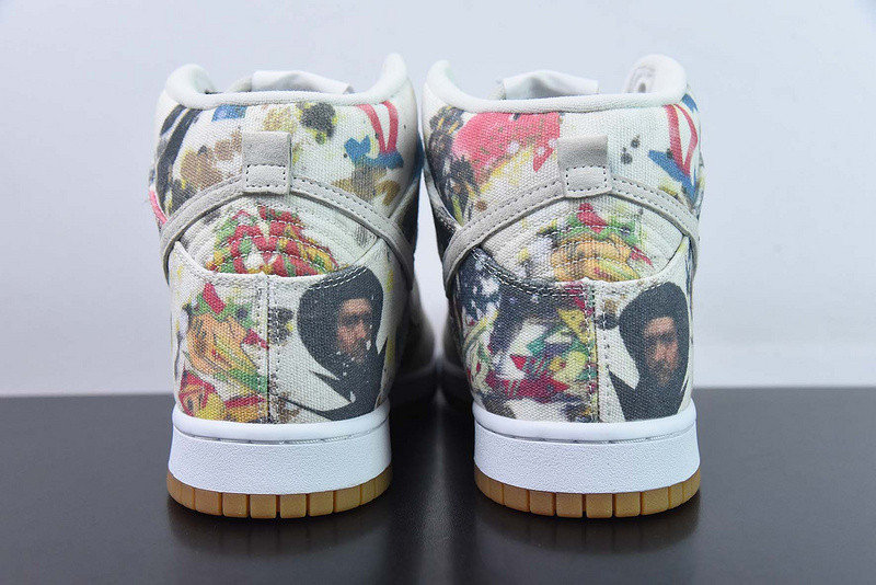 Supreme x Nike SB Dunk High Rammellzee FD8779-100
