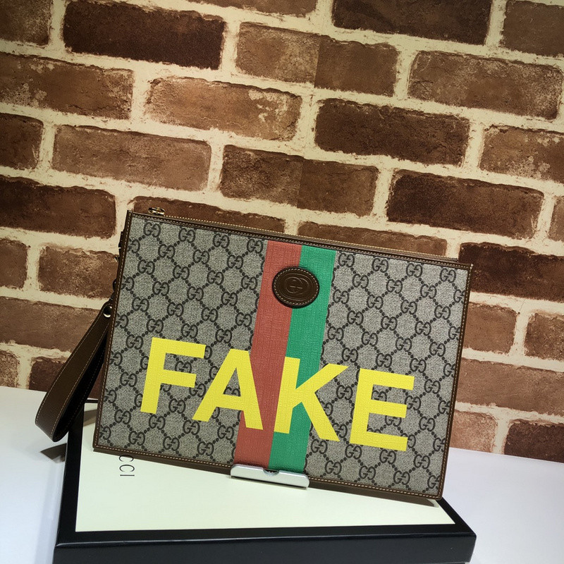 G*u*i clutch bag