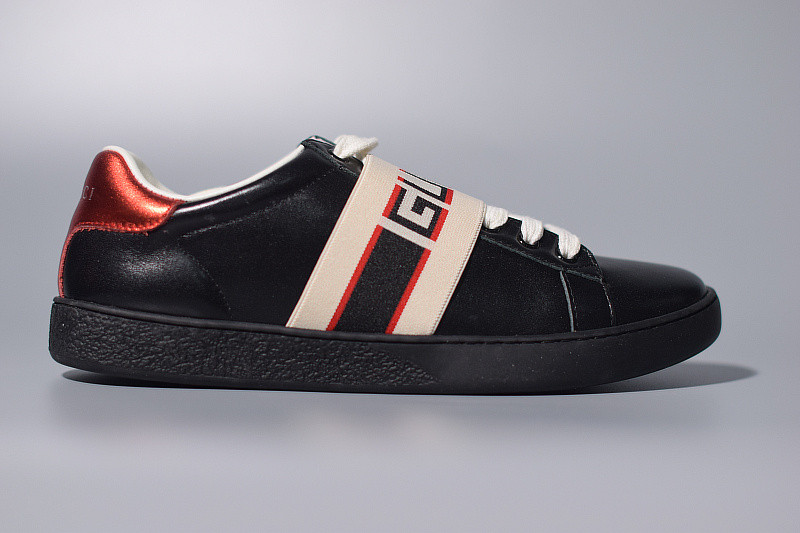 G*u*i ace embroidered low-top sneaker