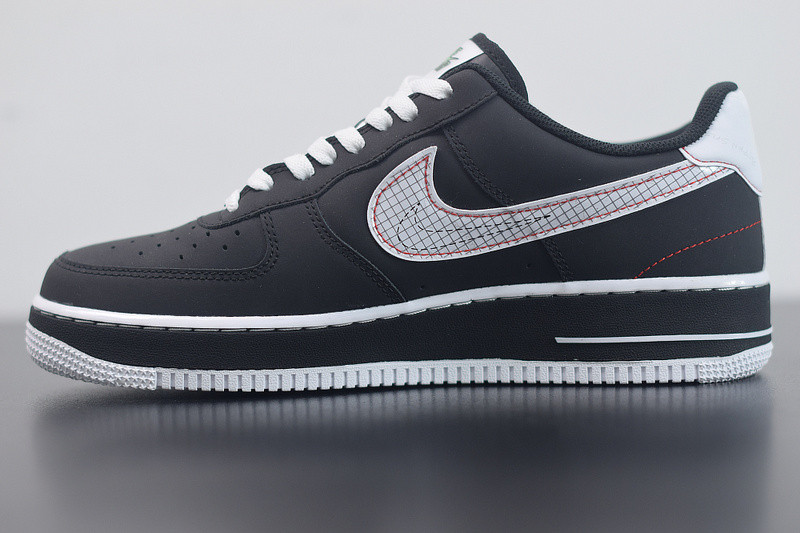 NIKE AIR FORCE 1 LOW CRIMSON EXPOSED STITCHING CU6646-001