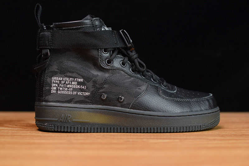 NIKE AIR FORCE 1 MID QS "TIGER CAMO" AA7345-001