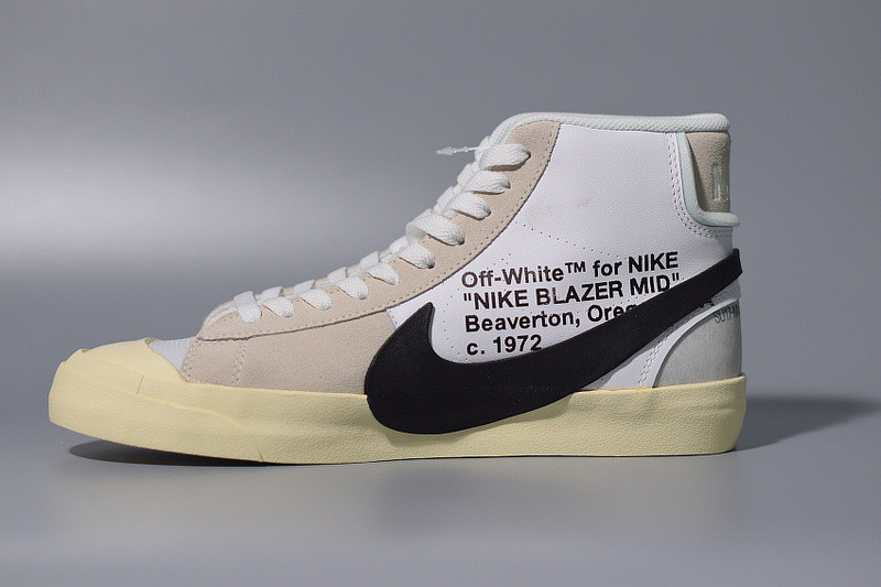 NIKE OF BLAZER MID THE TEN 10 VIRGIL ABLOH AA3832-100