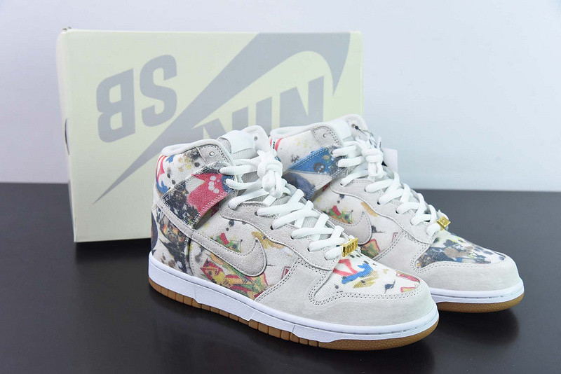 Supreme x Nike SB Dunk High Rammellzee FD8779-100
