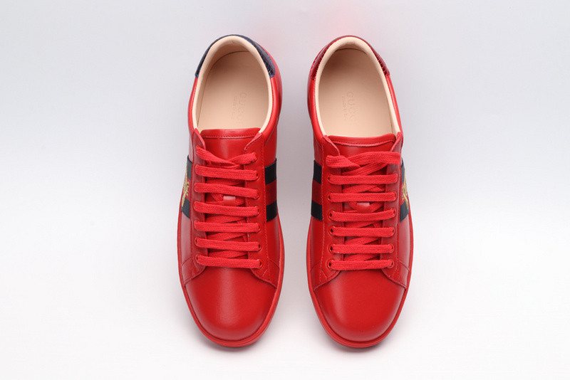 G*u*i ace embroidered low-top sneaker