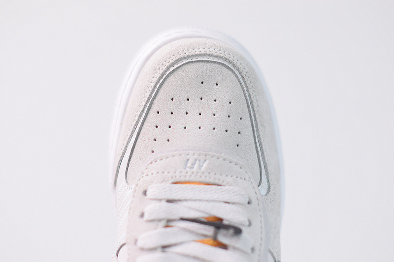 NIKE AIR FORCE 1 SHADOW VAST GREY LASTER ORANGE CU3446-001