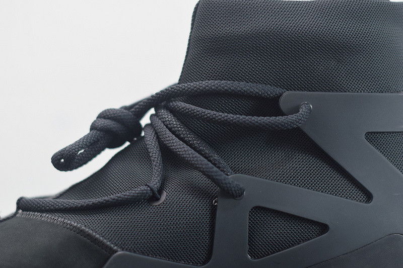 NIKE CONFIRMS AIR FEAR OF GOD 1 “TRIPLE BLACK”  AR4237-005
