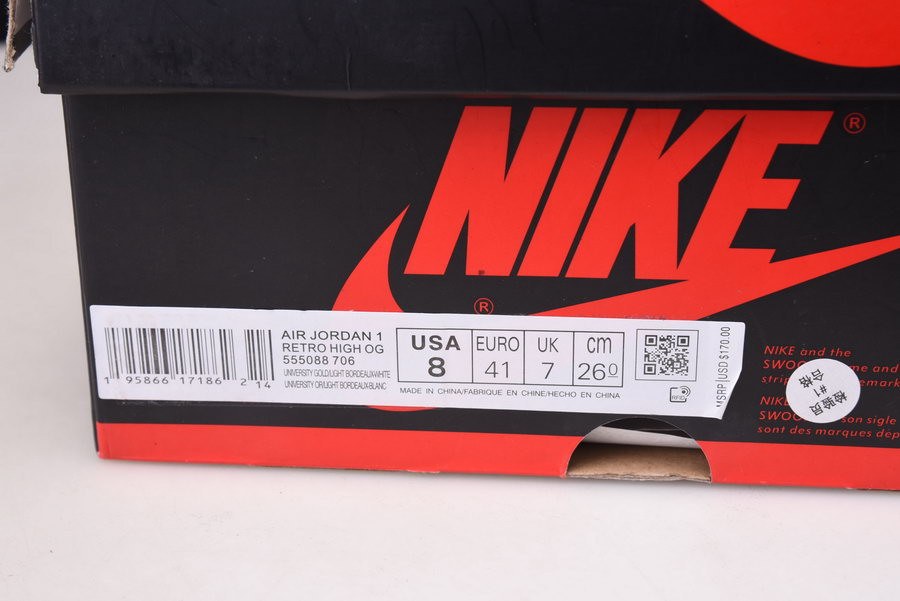AIR JORDAN 1 HIGH OG “BROTHERHOOD