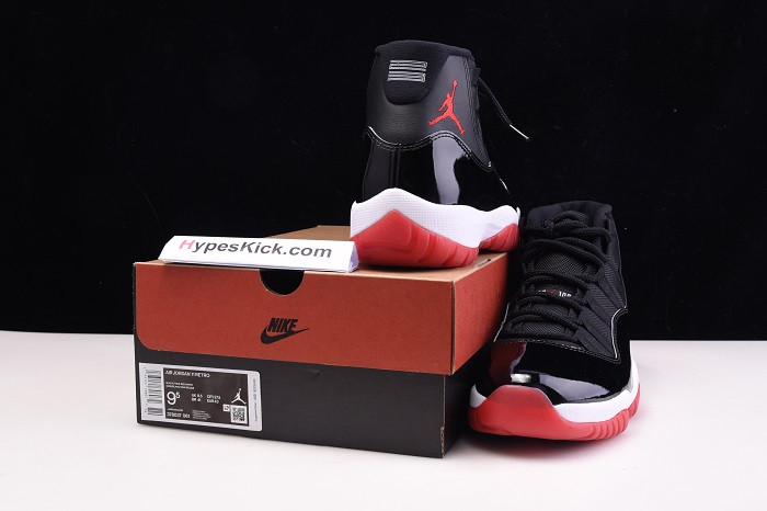 AIR JORDAN 11 BRED 2019 378037-061