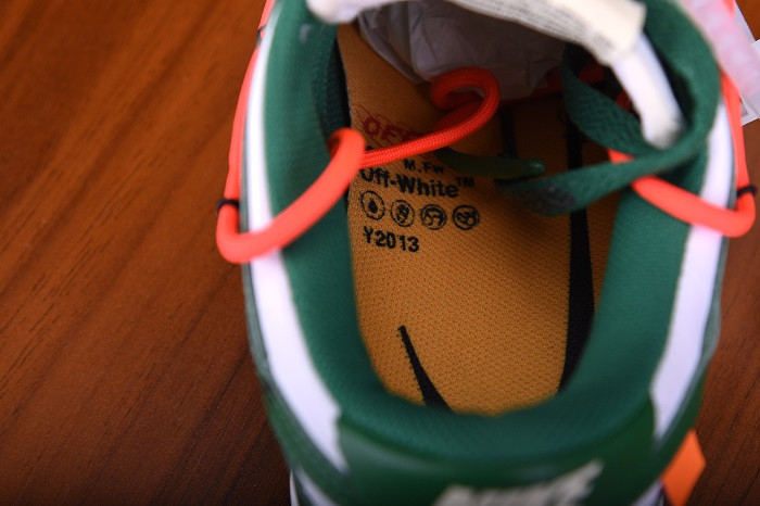 OF NIKE DUNK LOW LEATHER GREEN CT0856-100